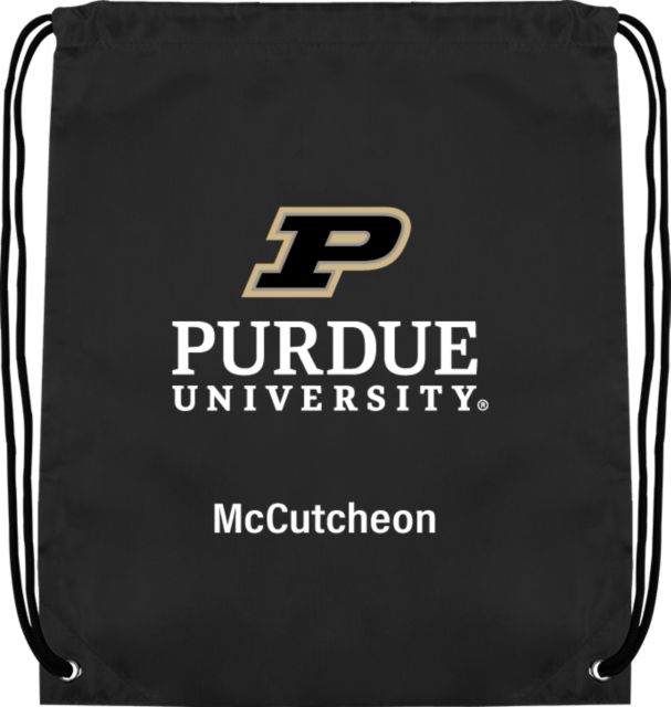 Purdue Drawstring Backpack Purdue - McCutcheon - ONLINE ONLY