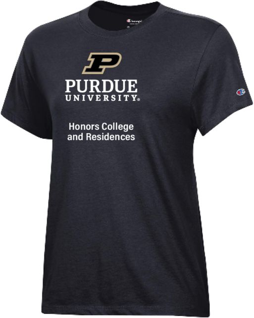 Purdue Champion Womens Core Short Sleeve Tee Purdue - Honors College and Residences - ONLINE ONLY