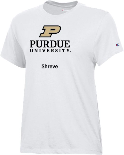 Purdue Champion Womens  Core Short Sleeve Tee Purdue - Shreve - ONLINE ONLY