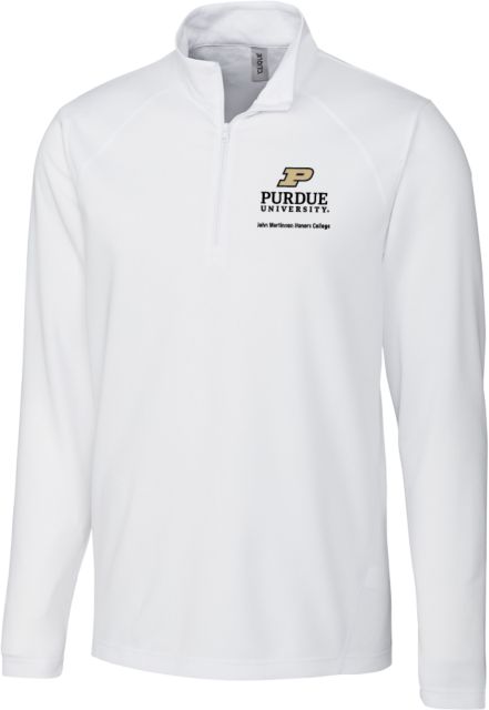 Purdue C&B Clique Ice Pique Half Zip Purdue - John Martinson Honors College Vertical - ONLINE ONLY