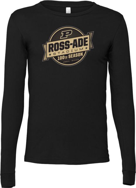 Ross-Ade 100th Season Purdue Jersey Cotton Long Sleeve T Shirt