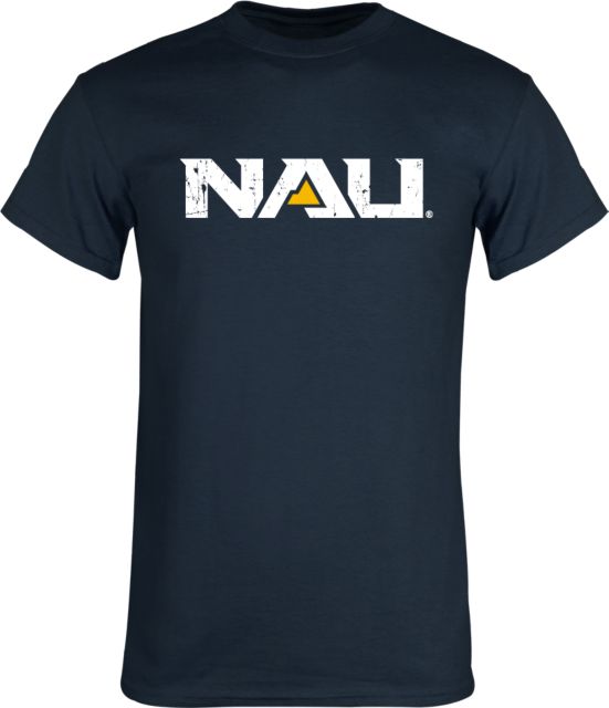 Northern Arizona T Shirt NAU Distressed - ONLINE ONLY