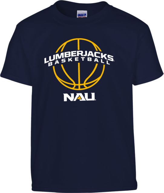 Northern Arizona Youth T Shirt Basketball Ball Design - ONLINE ONLY