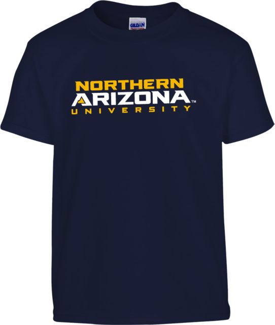 Northern Arizona Youth T Shirt Northern Arizona University Stacked - ONLINE ONLY