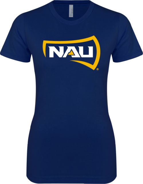 Northern Arizona Next Level Ladies SoftStyle Junior Fitted Tee NAU Primary Mark - ONLINE ONLY
