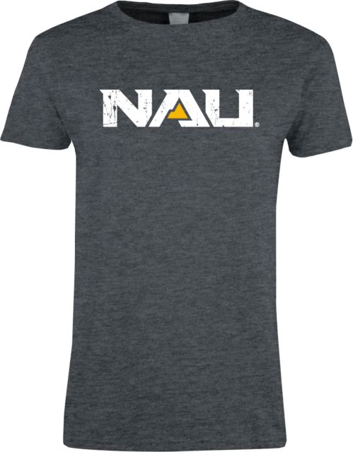 Northern Arizona Ladies T Shirt NAU Distressed - ONLINE ONLY