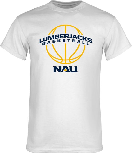 Northern Arizona T Shirt Basketball Ball Design - ONLINE ONLY