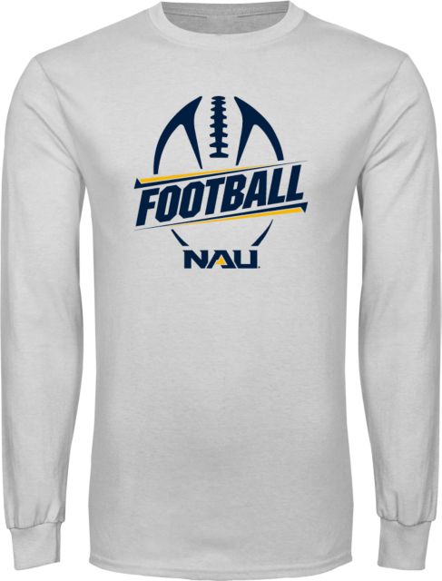 Northern Arizona Long Sleeve T Shirt Football Design - ONLINE ONLY