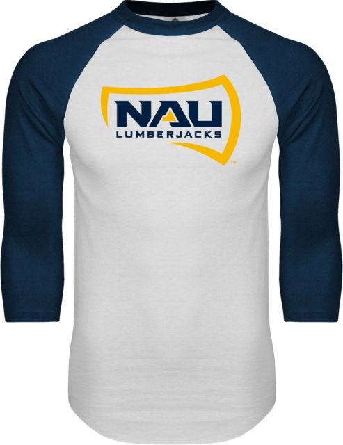 Northern Arizona Raglan Baseball Thirt NAU Lumberjacks - ONLINE ONLY