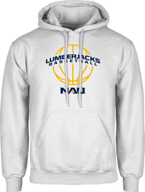 Northern Arizona Fleece Hoodie Basketball Ball Design - ONLINE ONLY