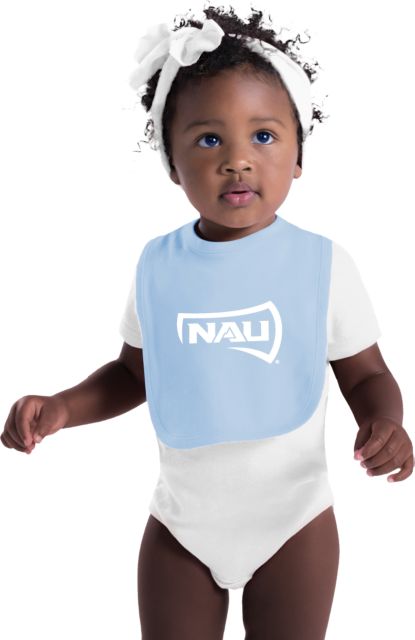 Northern Arizona Baby Bib NAU Primary Mark - ONLINE ONLY