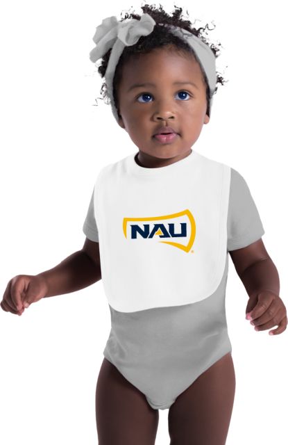 Northern Arizona Baby Bib NAU Primary Mark - ONLINE ONLY