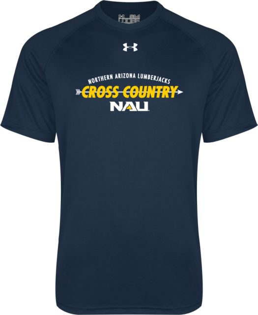 Northern Arizona Under Armour Tech Tee Cross Country Arrow Design - ONLINE ONLY