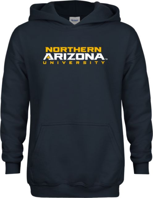 Northern Arizona Youth Fleece Hoodie Northern Arizona University Stacked ONLINE ONLY Northern Arizona University