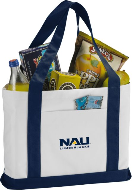 Northern Arizona Contender Canvas Tote NAU Lumberjacks Stacked - ONLINE ONLY