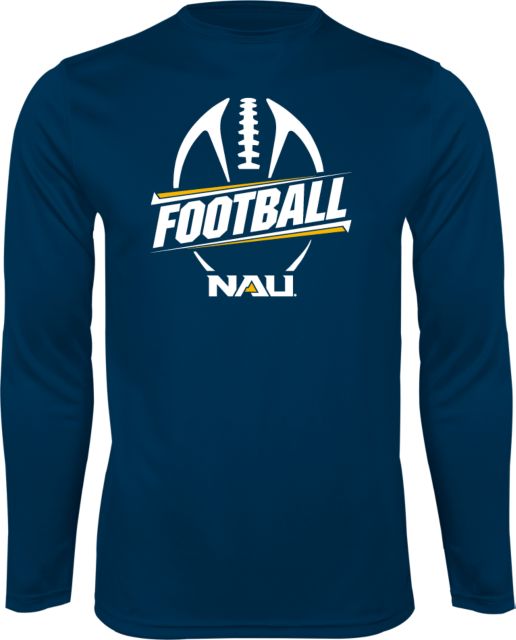 Northern Arizona Syntrel Performance Longsleeve Shirt Football Design - ONLINE ONLY