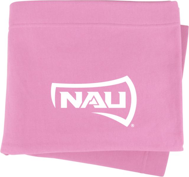 Northern Arizona Sweatshirt Blanket NAU Primary Mark - ONLINE ONLY