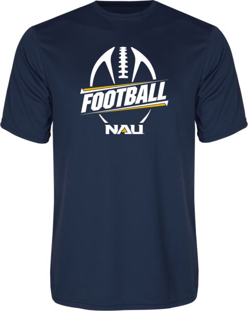 Northern Arizona Syntrel Performance Tee Football Design - ONLINE ONLY