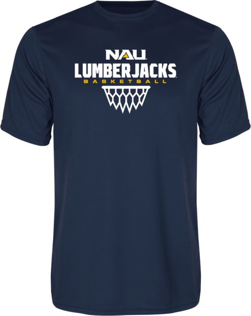 Northern Arizona Syntrel Performance Tee Basketball Net Design - ONLINE ONLY
