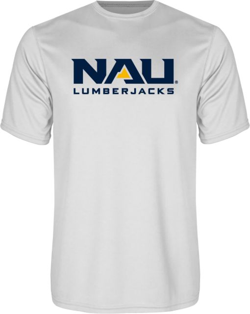 Northern Arizona Syntrel Performance Tee NAU Lumberjacks Stacked - ONLINE ONLY