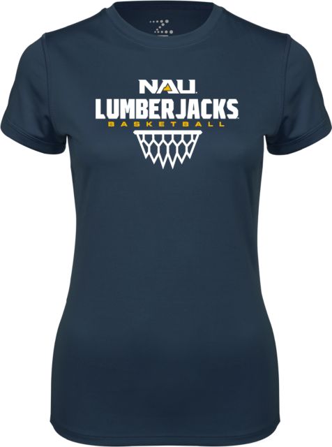 Northern Arizona Ladies Syntrel Performance Tee Basketball Net Design - ONLINE ONLY