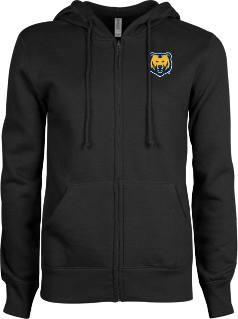 Northern Colorado ENZA Womens Fleece Full Zip Hoodie UNC Bear Logo - ONLINE ONLY