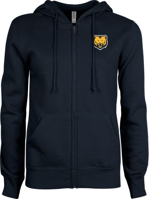 Northern Colorado ENZA Womens Fleece Full Zip Hoodie UNC Bear Logo - ONLINE ONLY