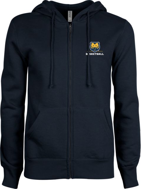 Northern Colorado ENZA Womens Fleece Full Zip Hoodie Basketball - ONLINE ONLY