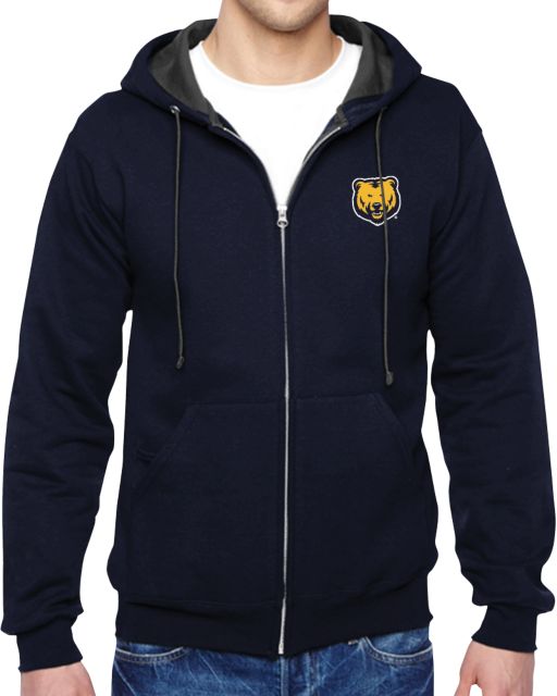 Northern Colorado Fleece Full Zip Hoodie UNC Bear Logo - ONLINE ONLY