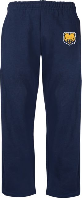 Northern Colorado Fleece Open Bottom Pant UNC Bear Logo - ONLINE ONLY
