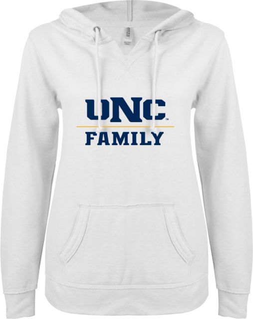 Northern Colorado ENZA Ladies V Notch Raw Edge Fleece Hoodie Family - ONLINE ONLY