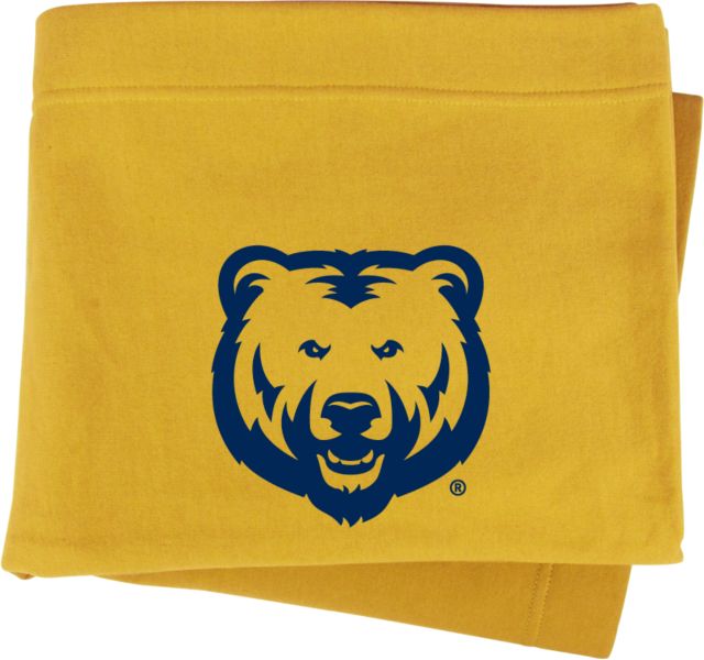 Northern Colorado Sweatshirt Blanket UNC Bear Logo - ONLINE ONLY