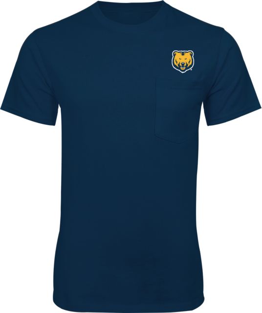 Northern Colorado T-Shirt w/Pocket UNC Bear Logo - ONLINE ONLY