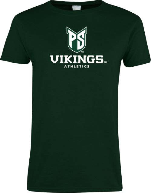 Portland State Ladies T Shirt PS Shield Stacked - ONLINE ONLY