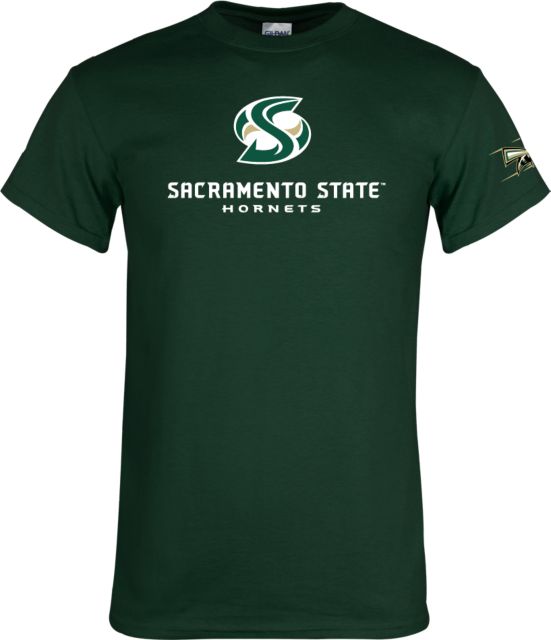 Sacramento State T Shirt Stacked Logo - ONLINE ONLY