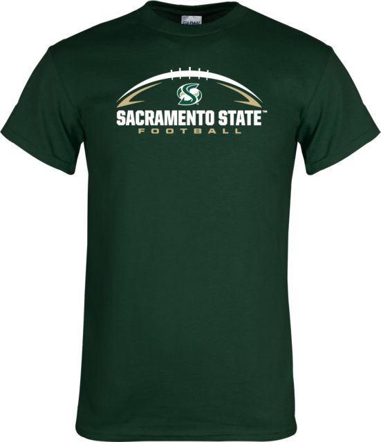 Sacramento State T Shirt Sacramento State Football w/ Ball - ONLINE ONLY