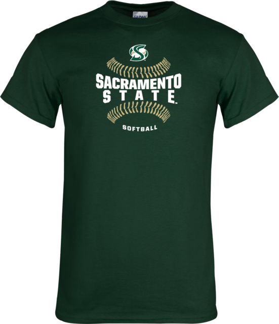 Sacramento State T Shirt Sacramento State Hornets Softball w/ Seams - ONLINE ONLY