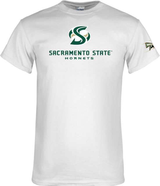 Sacramento State T Shirt Stacked Logo - ONLINE ONLY
