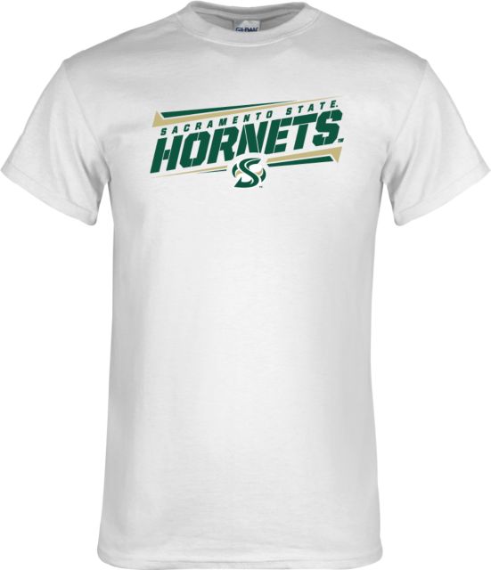 Sacramento State T Shirt Slanted Sacramento State Hornets w/ Lines - ONLINE ONLY