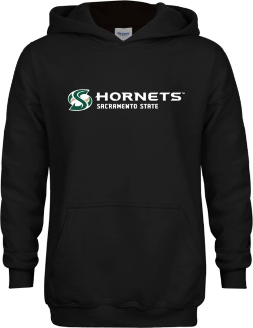 Sacramento State Youth Fleece Hood Official Logo Flat - ONLINE ONLY