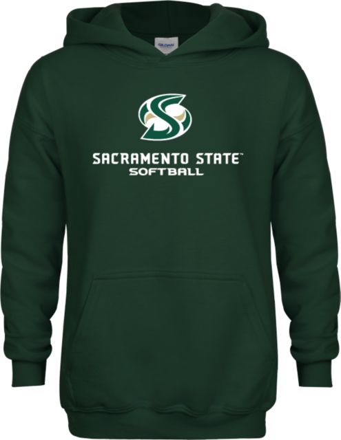 Sacramento State Youth Fleece Hoodie Softball - ONLINE ONLY