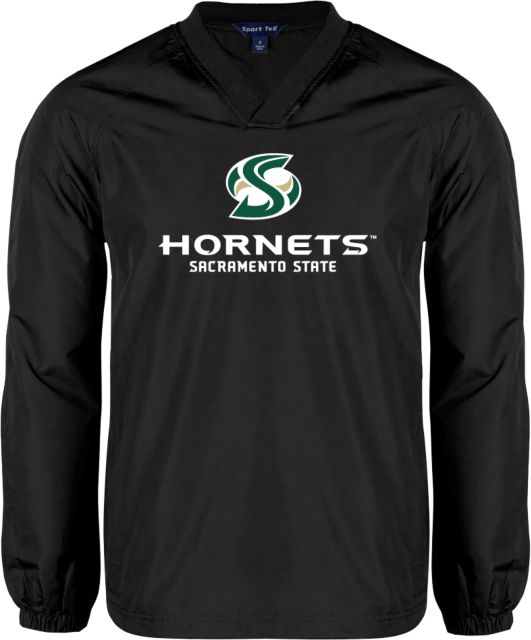 Sacramento State V Neck Raglan Windshirt Official Logo - ONLINE ONLY