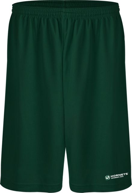 Sacramento State Performance Classic 9 Inch Short Official Logo Flat - ONLINE ONLY