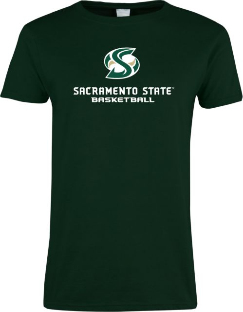 Sacramento State Ladies T Shirt Basketball - ONLINE ONLY