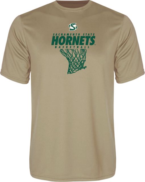 Sacramento State Performance Tee Sacramento State Hornets Basketball w/ Net - ONLINE ONLY