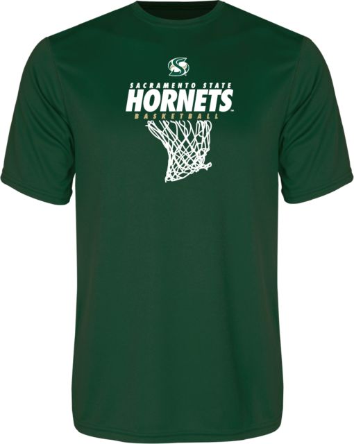 Sacramento State Performance Tee Sacramento State Hornets Basketball w/ Net - ONLINE ONLY