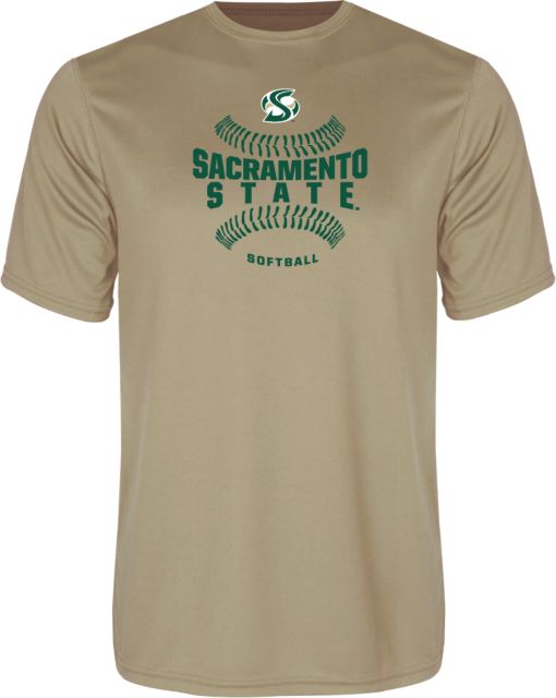 Sacramento State Performance Tee Sacramento State Hornets Softball w/ Seams - ONLINE ONLY