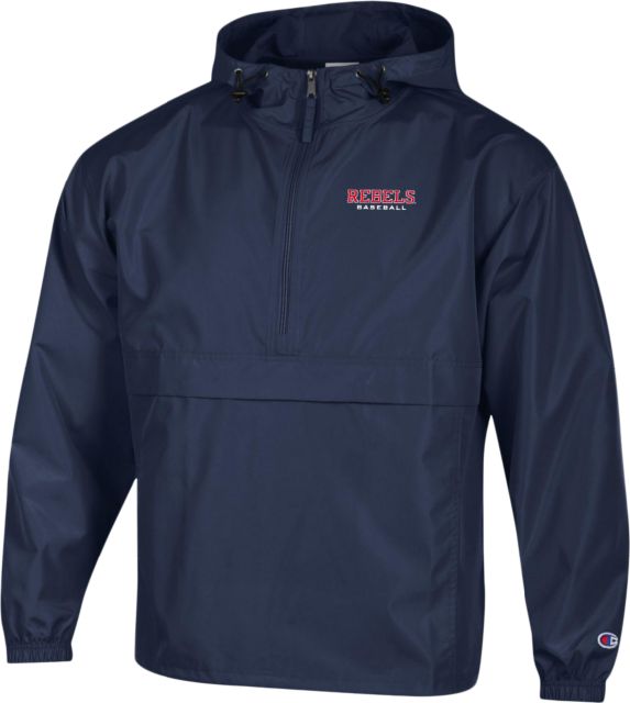 Ole Miss Champion Packable Jacket Ole Miss Rebels Baseball - ONLINE ONLY