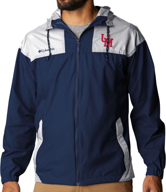 Ole Miss Columbia Flash Challenger Windbreaker Ole Miss Interlock UM - ONLINE ONLY
