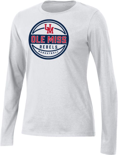 Ole Miss Gear Womens Long Sleeve Tee Ole Miss - Rebels Basketball Breakaway - ONLINE ONLY